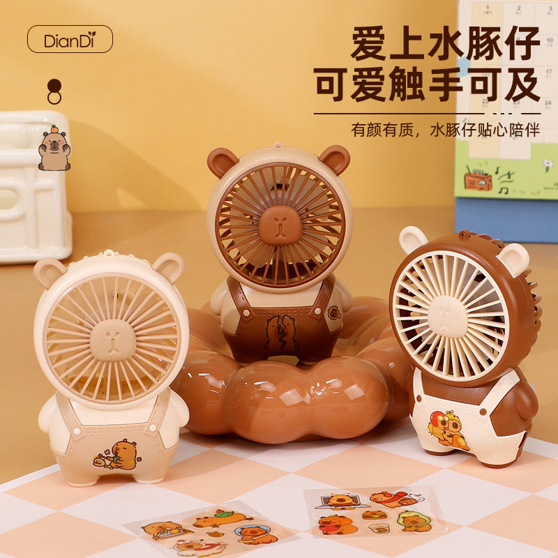 New cross-border foreign trade handheld fan portable summer usb fan dormitory desktop mini fan
