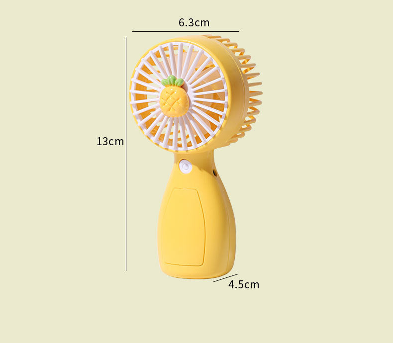 New cross-border foreign trade handheld fan portable summer usb fan dormitory desktop mini fan