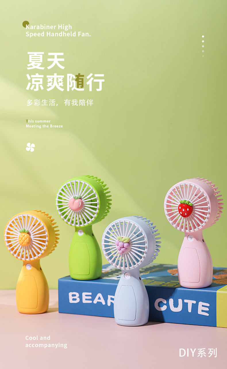 New cross-border foreign trade handheld fan portable summer usb fan dormitory desktop mini fan