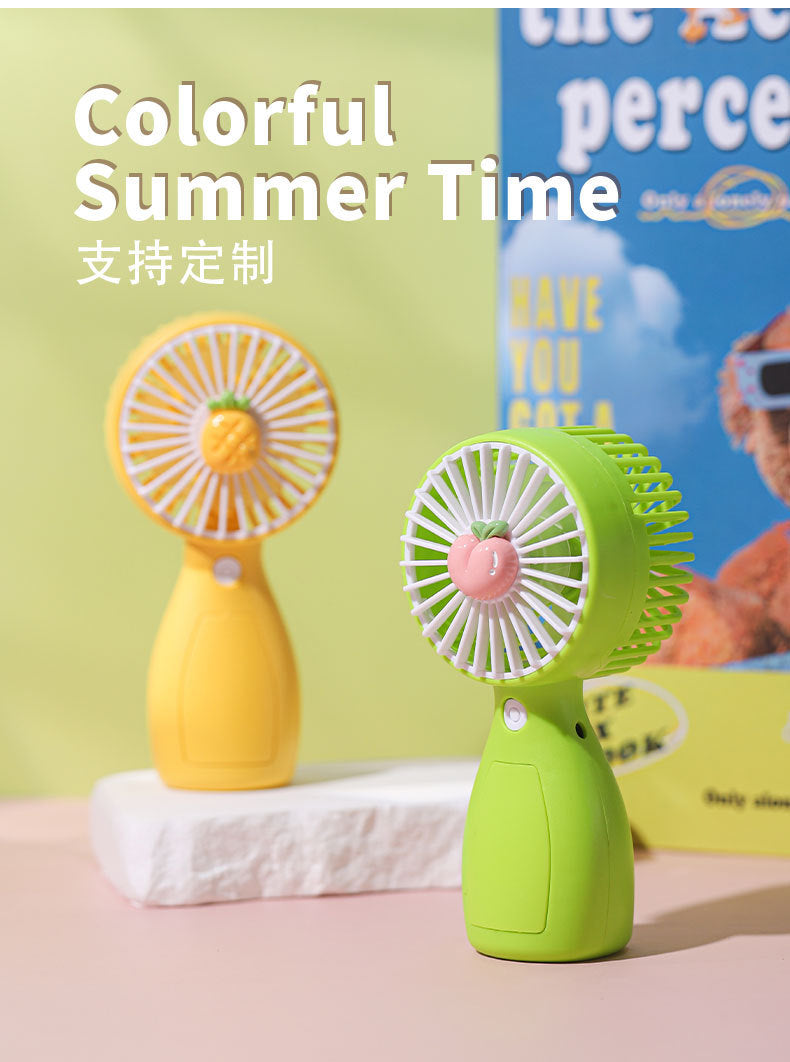 New cross-border foreign trade handheld fan portable summer usb fan dormitory desktop mini fan
